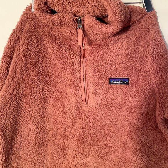 Patagonia Los Gatos 1/4 zip Fleece - Burnt Orange - Picture 3 of 6